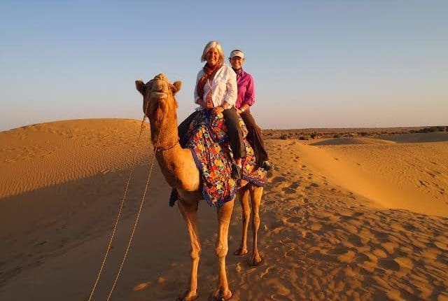 wycieczka na wielbłądach w Sharm El Sheikh .