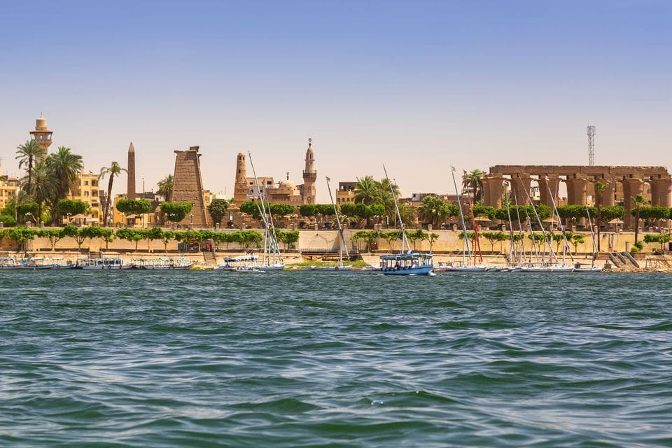 Rejs po Nilu z Luksoru.